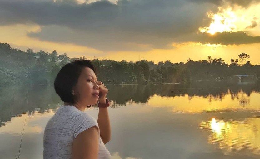 Foto Danau Buatan Rumbai Pekanbaru Foto Danau Buatan Rumbai Pekanbaru